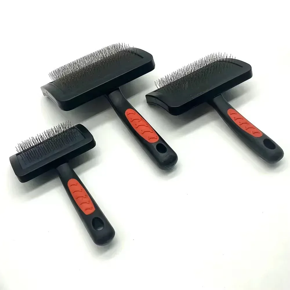 LL Goods Self-Cleaning Slicker Brush for Pets – Removes Mats, Tangles, and Shedding, Perfect for Indoor and Outdoor Use - Image 10