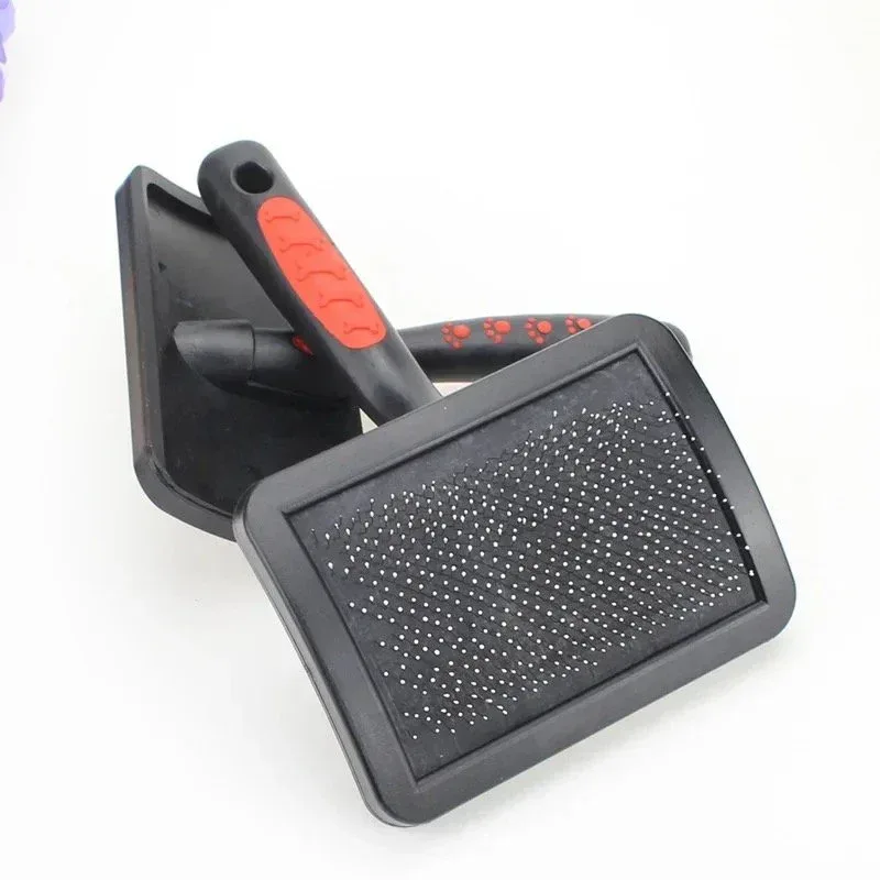 LL Goods Self-Cleaning Slicker Brush for Pets – Removes Mats, Tangles, and Shedding, Perfect for Indoor and Outdoor Use - Image 3