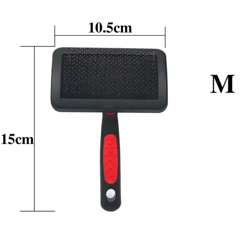 LL Goods Self-Cleaning Slicker Brush for Pets – Removes Mats, Tangles, and Shedding, Perfect for Indoor and Outdoor Use - Image 5