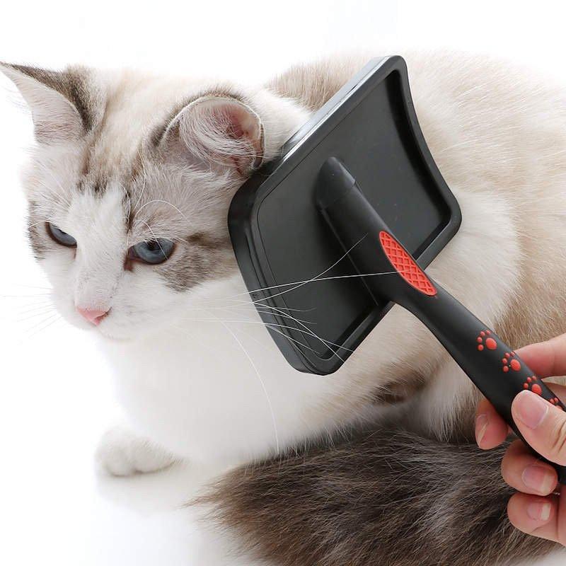 LL Goods Self-Cleaning Slicker Brush for Pets – Removes Mats, Tangles, and Shedding, Perfect for Indoor and Outdoor Use - Image 6