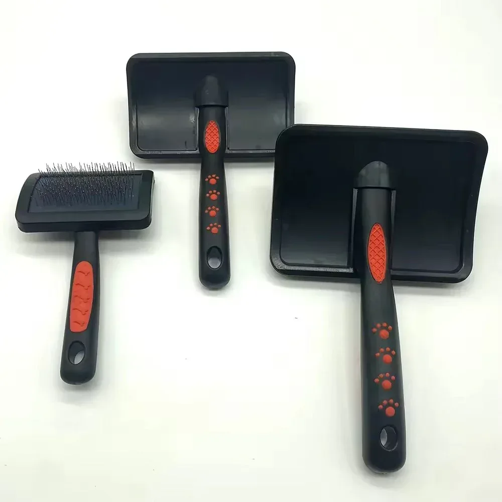 LL Goods Self-Cleaning Slicker Brush for Pets – Removes Mats, Tangles, and Shedding, Perfect for Indoor and Outdoor Use - Image 7