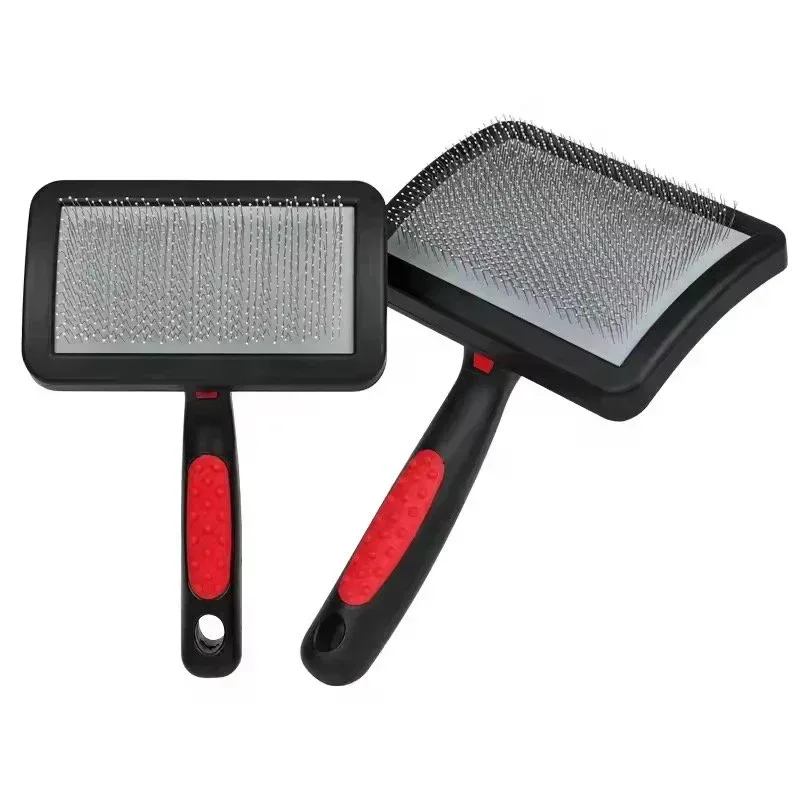 LL Goods Self-Cleaning Slicker Brush for Pets – Removes Mats, Tangles, and Shedding, Perfect for Indoor and Outdoor Use - Image 9