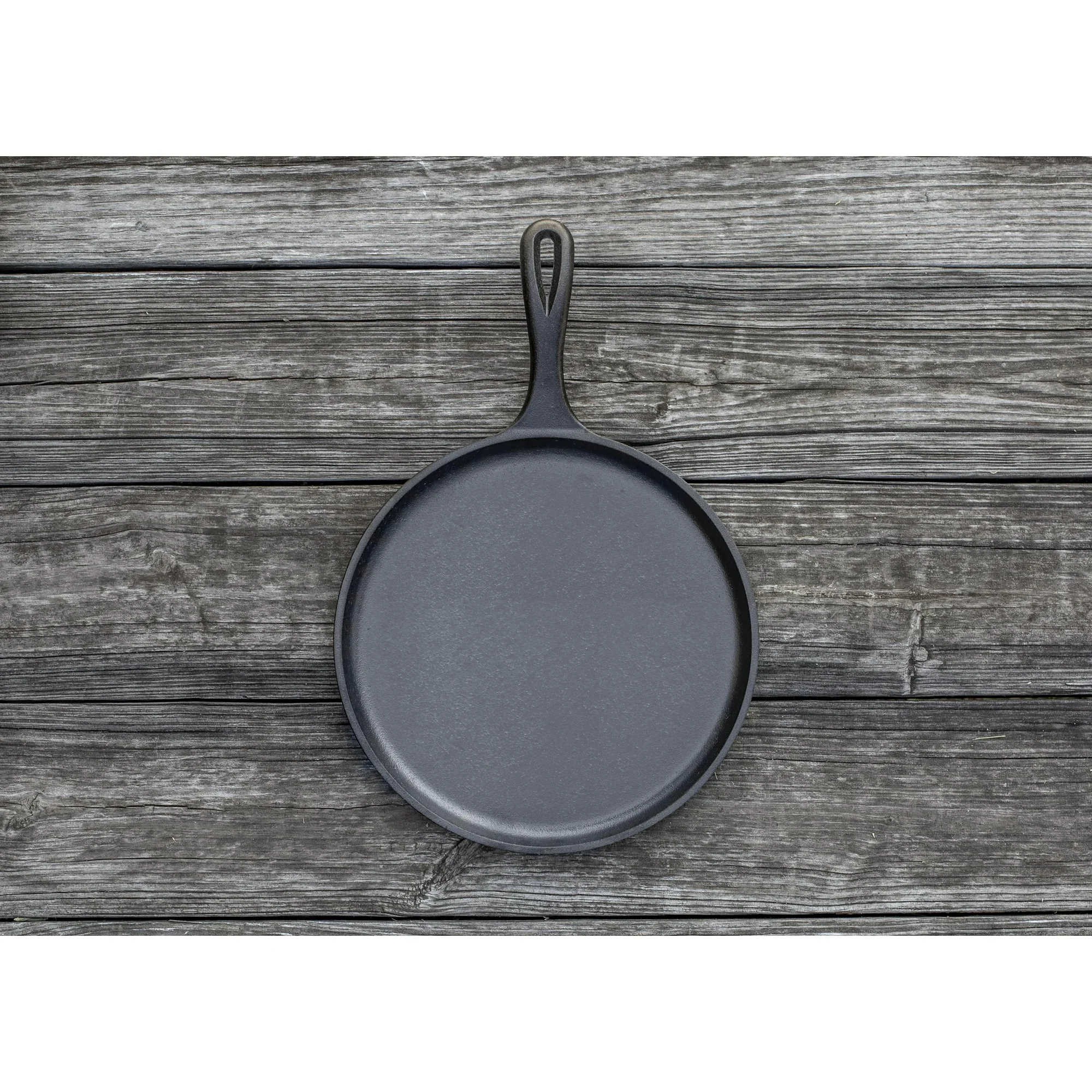 Lodge 10.5" Seasoned Cast Iron Griddle/Comal - Image 4