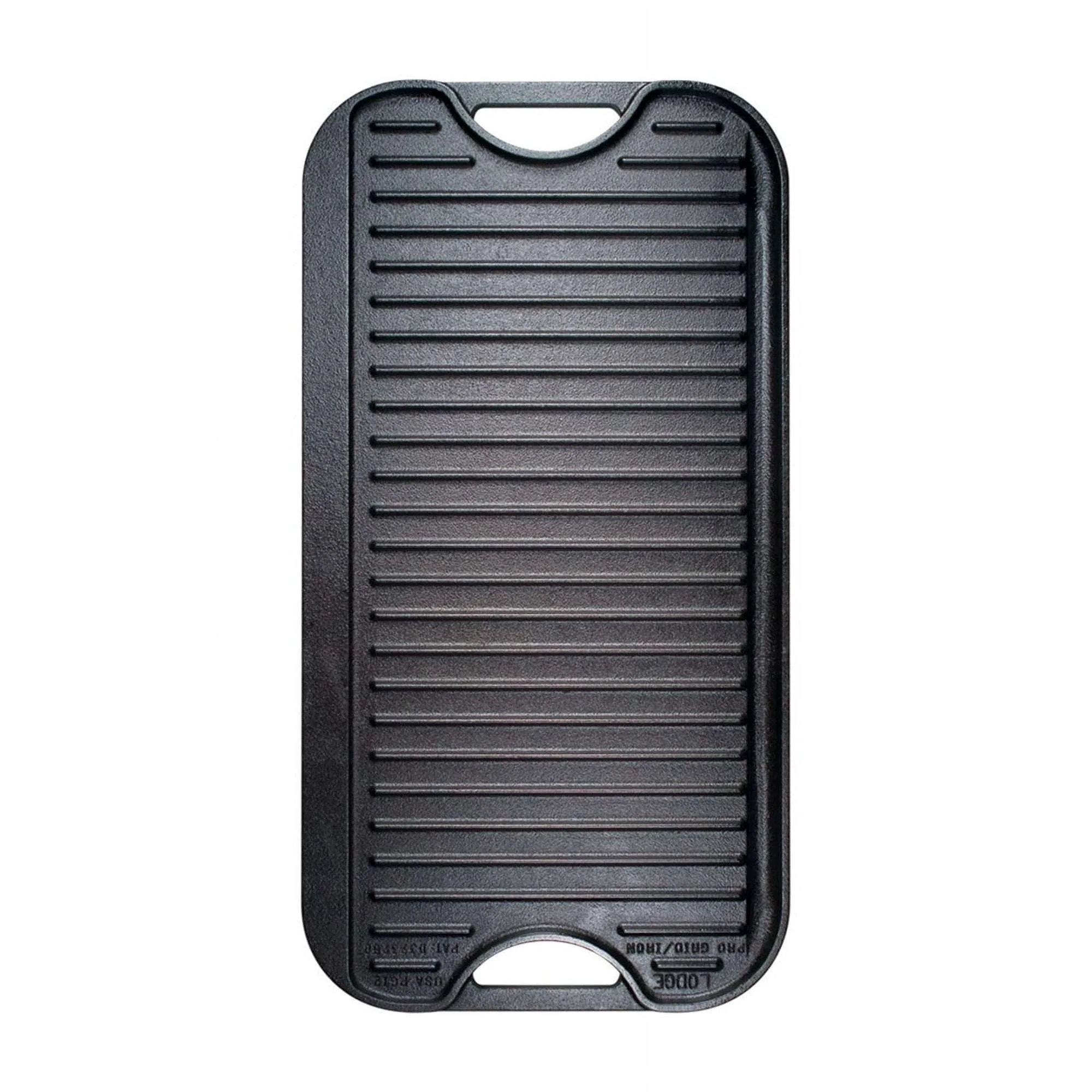Lodge Cast Iron Seasoned Pro Grid Reversible Grill/Griddle - Image 2