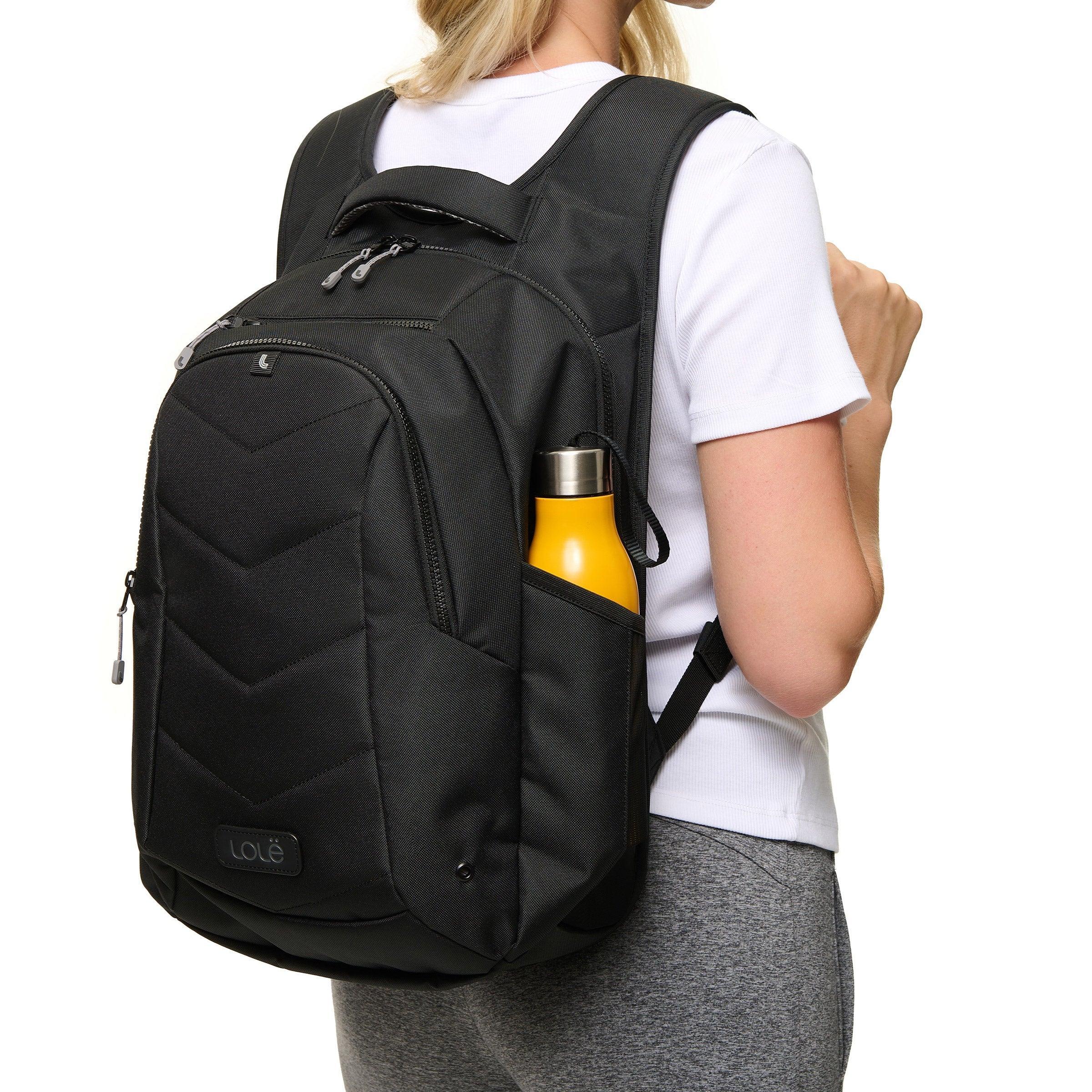Lolë Quilted Laptop Backpack - Image 2