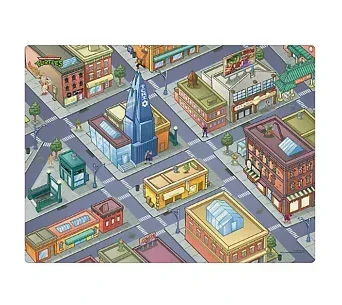 Longshore Original Megamat Playmat with Two Vehicles