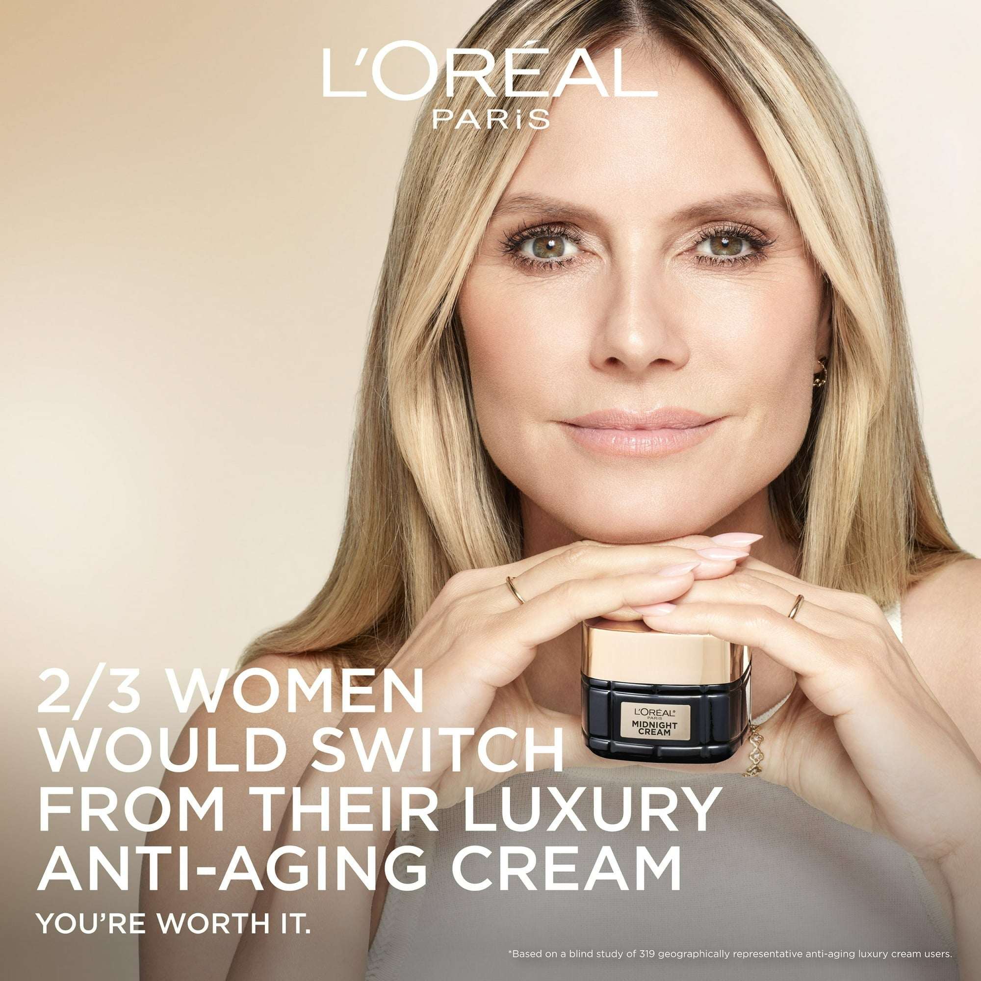 L'Oreal Paris Age Perfect Cell Renewal Midnight Cream, Antioxidants, 1.7 oz - Image 3