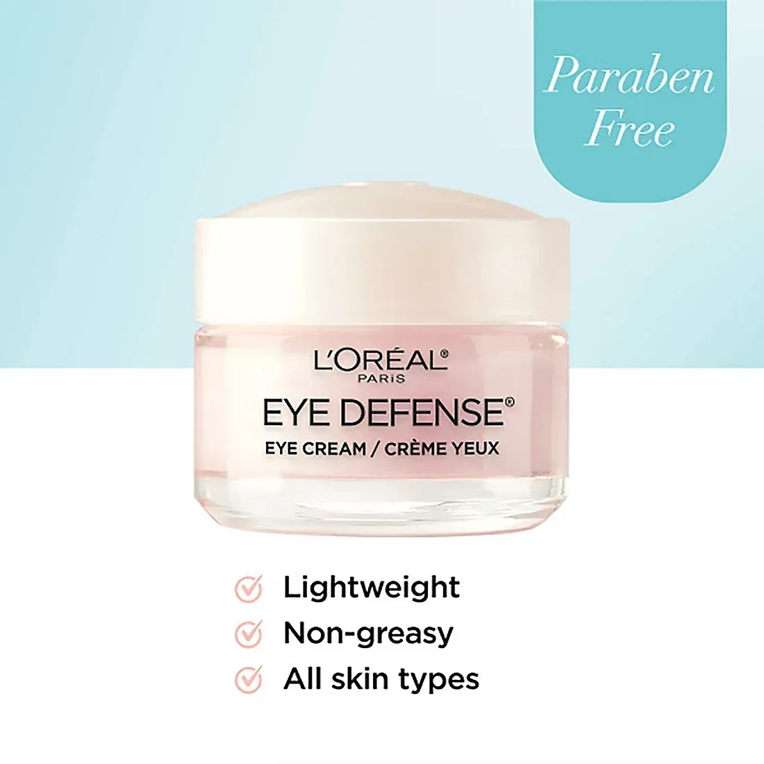 L'Oreal Paris Dermo-Expertise Eye Defense Under Eye Cream for Dark Circles, 2 pk./0.5 oz. - Image 5
