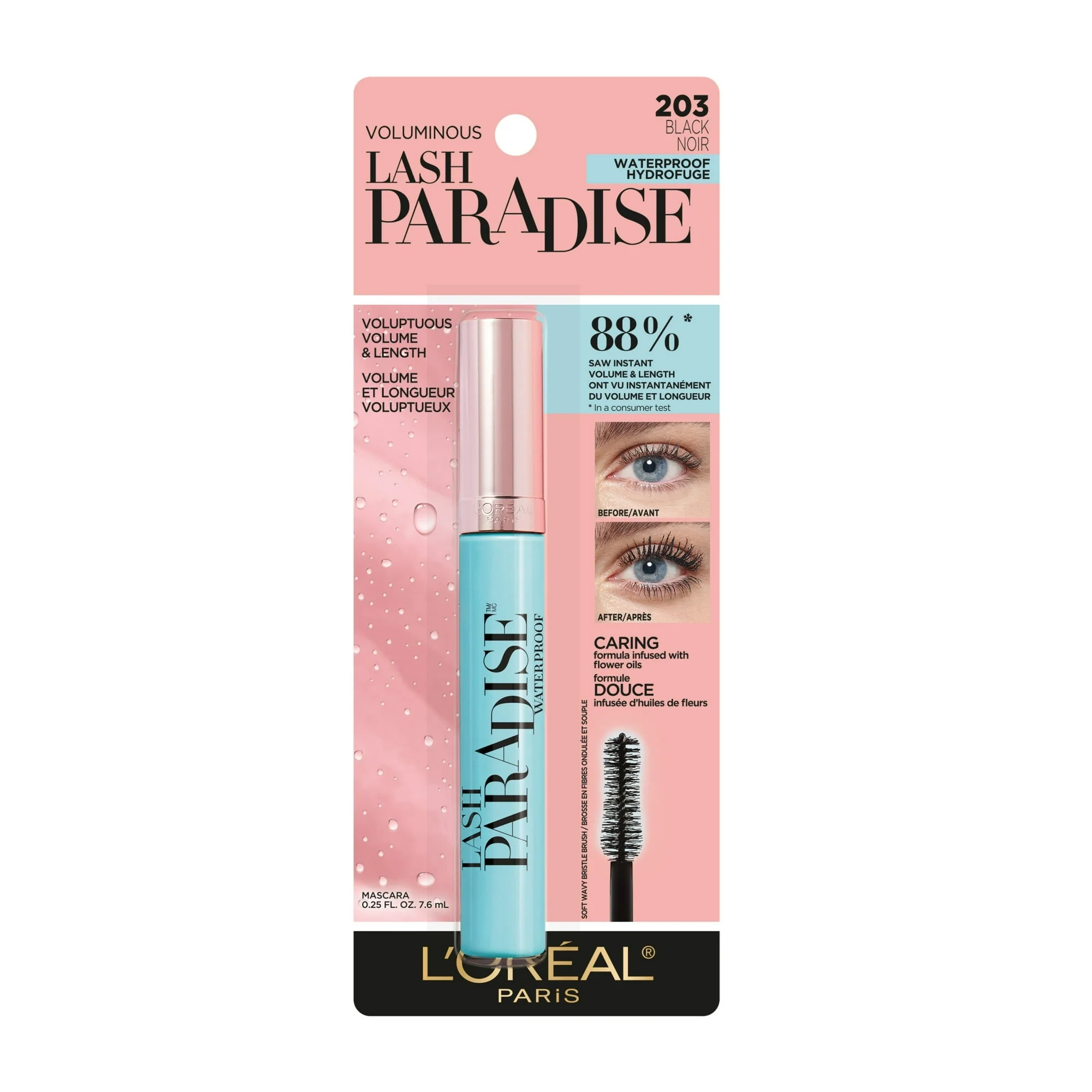 L'Oreal Paris Voluminous Makeup Lash Paradise Volume Mascara - Image 10