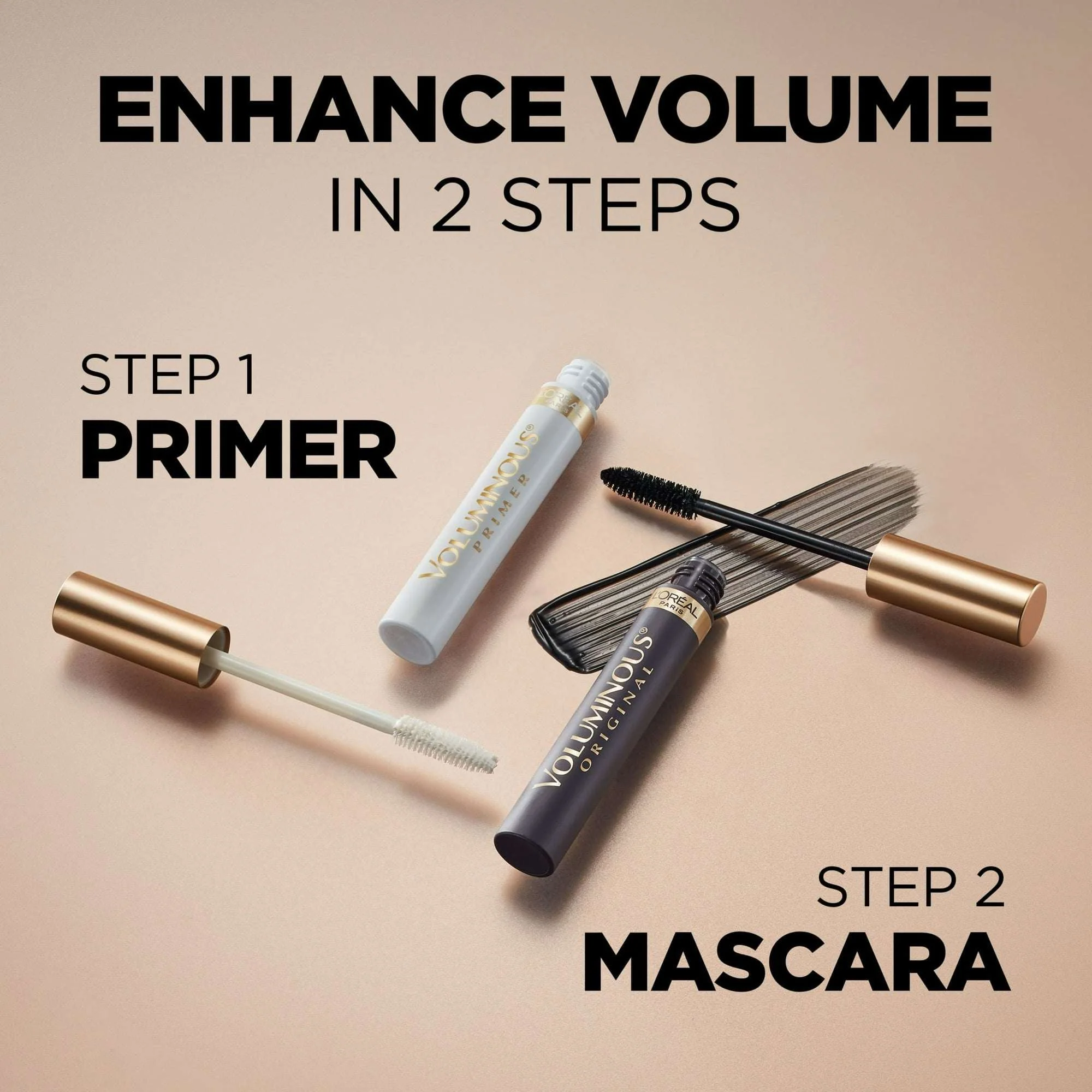 L'Oreal Paris Voluminous Original Washable Bold Eye Mascara, 0.28 fl. oz. - Image 8