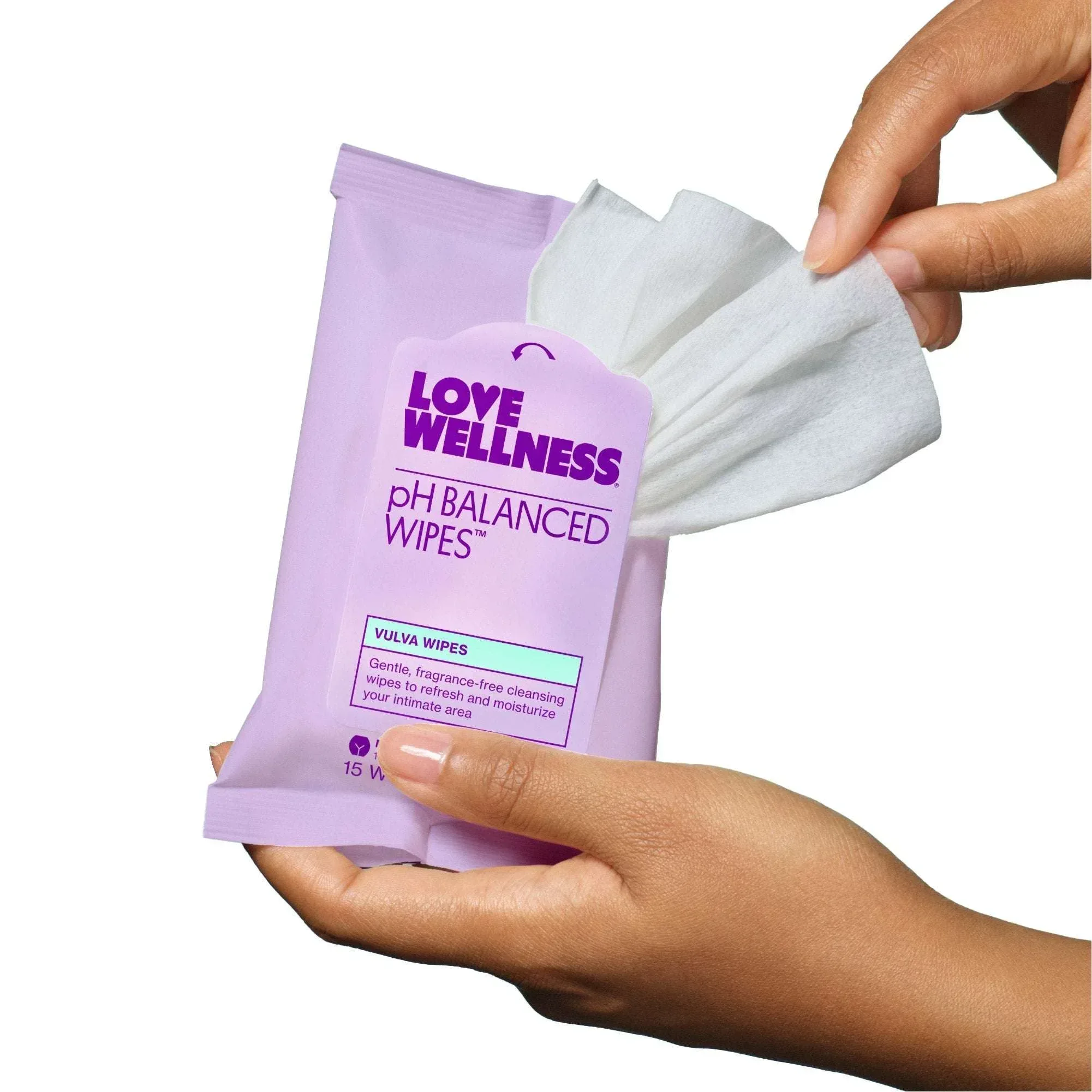 Love Wellness pH Balanced Cleanser and Wipes Bundle - Image 2