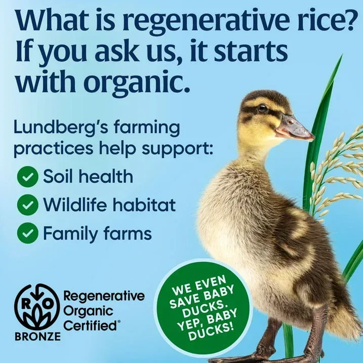 Lundberg Organic Basmati Rice - Regenerative Organic Certified, 2lb Resealable Bag - Image 7