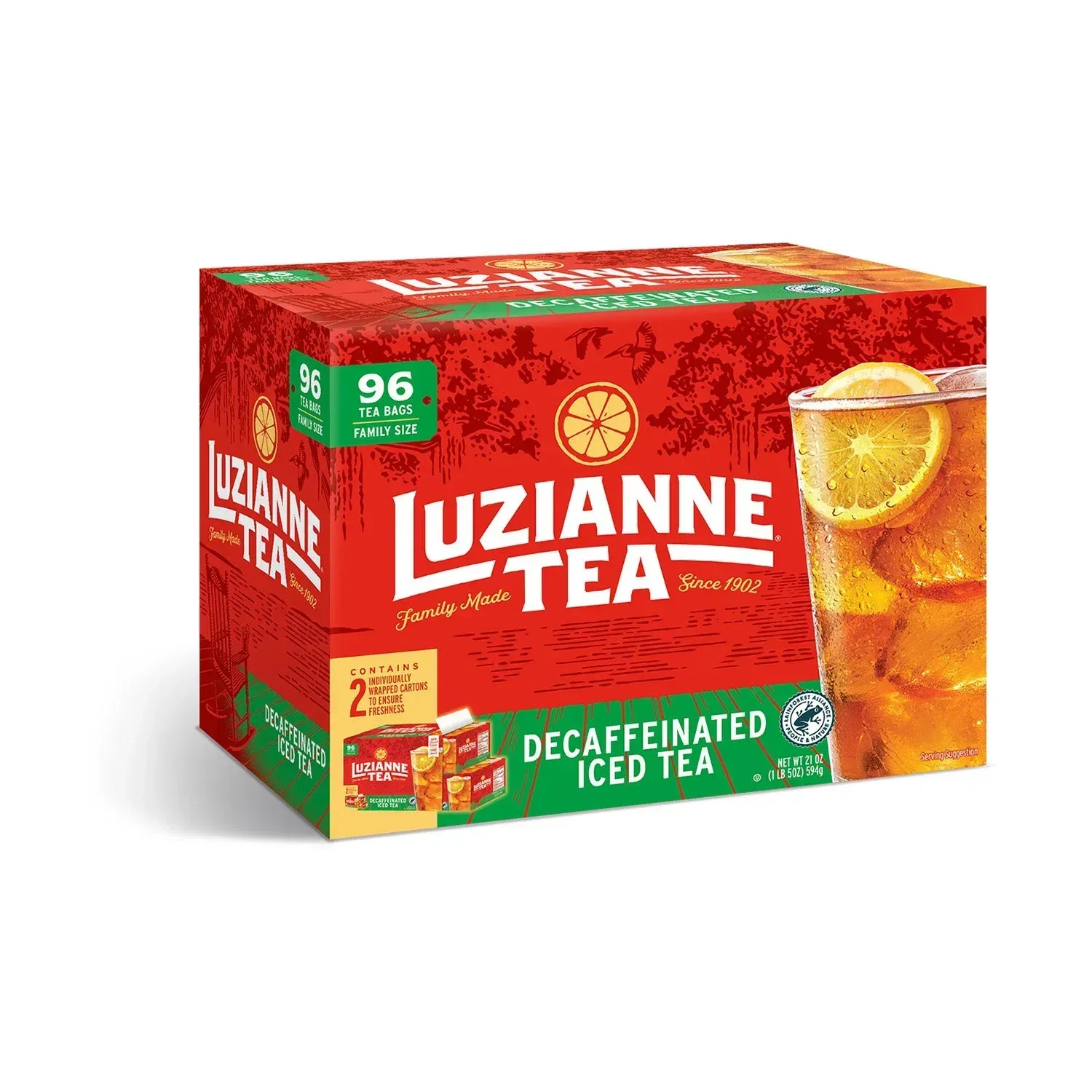 Luzianne Decaffeinated Tea, 96 ct. - Image 5