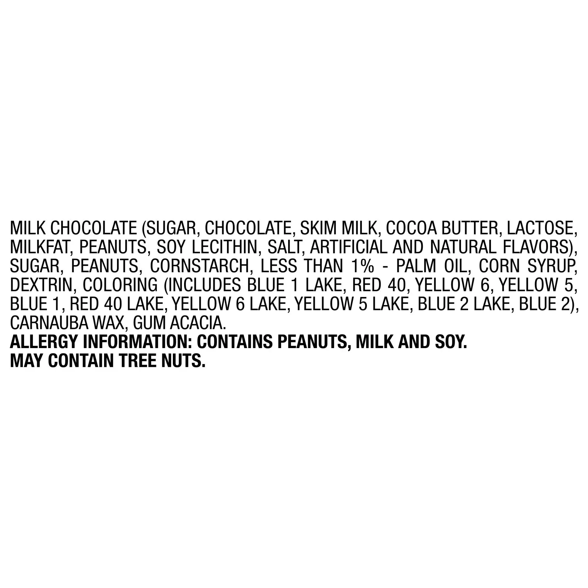 M&M's Chocolate Candy, Peanut, 62 oz Jar - Image 6