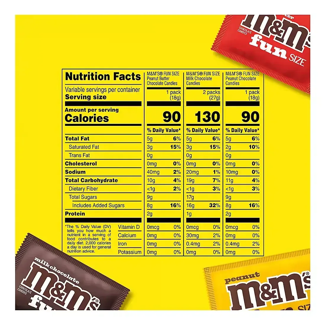 M&M's Fun Size Chocolate Halloween Candy Variety Pack, 90 ct. - Image 3