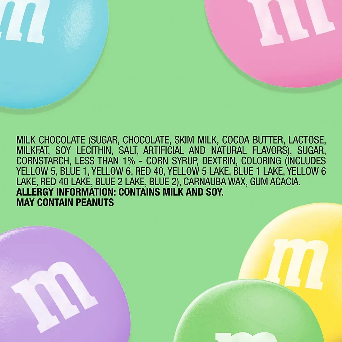 M&M's Milk Chocolate Easter Candy, Canister, 62 oz. - Image 2