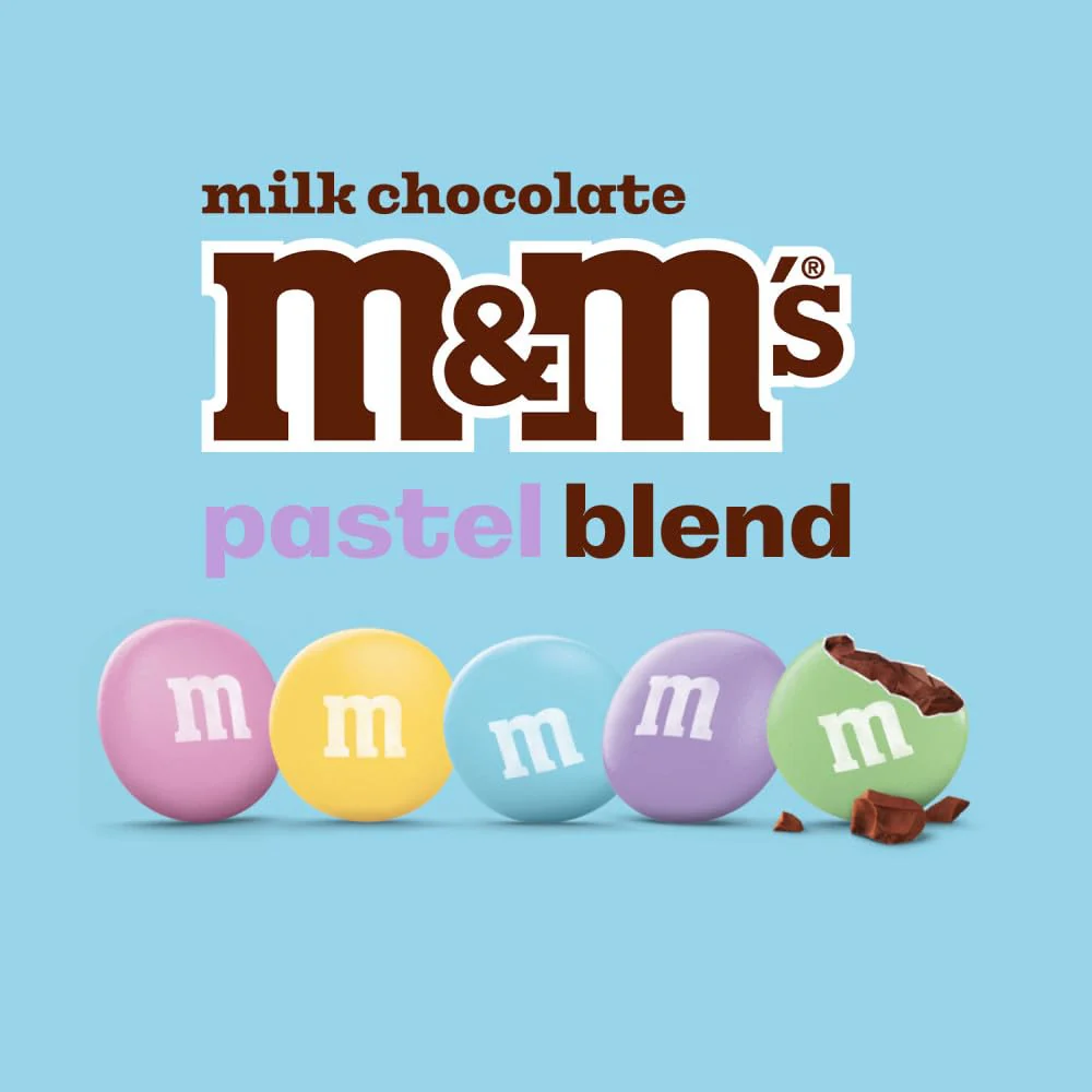 M&M'S Milk Chocolate Easter Candy, Chocolate for Easter Basket Stuffers, Eggs, 10 Ounce Bag - Image 5
