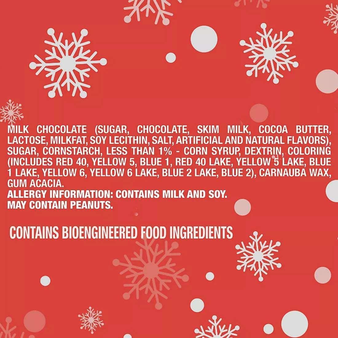 M&M's Red and Green Milk Chocolate Christmas Candy, 62 oz. - Image 3