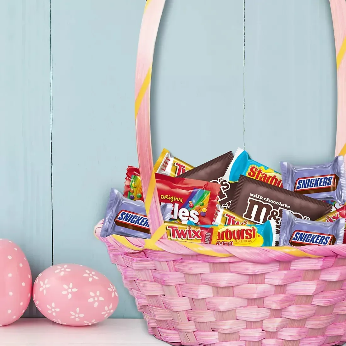 M&M's, Snickers & More Easter Candy Easter Basket Stuffers, Bulk Bag, 140 ct. - Image 4