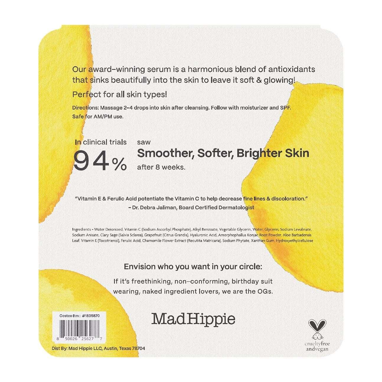 Mad Hippie Vitamin C Serum, 1 oz, 2-pack - Image 3