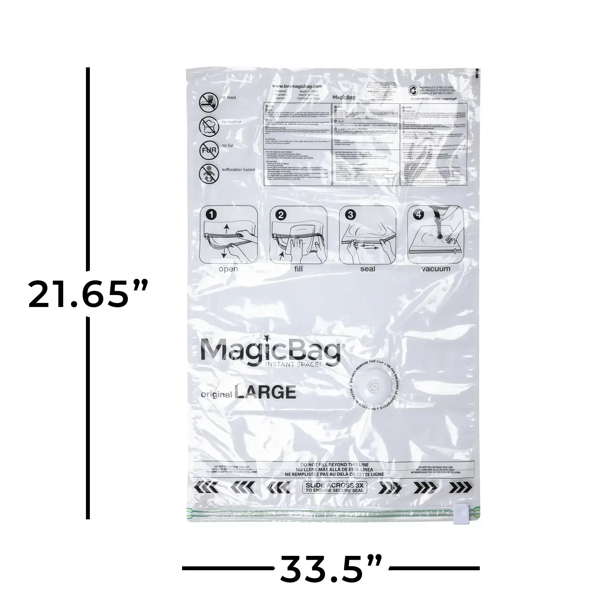 MagicBag Vacuum Storage Bag Combo Pack - Image 10