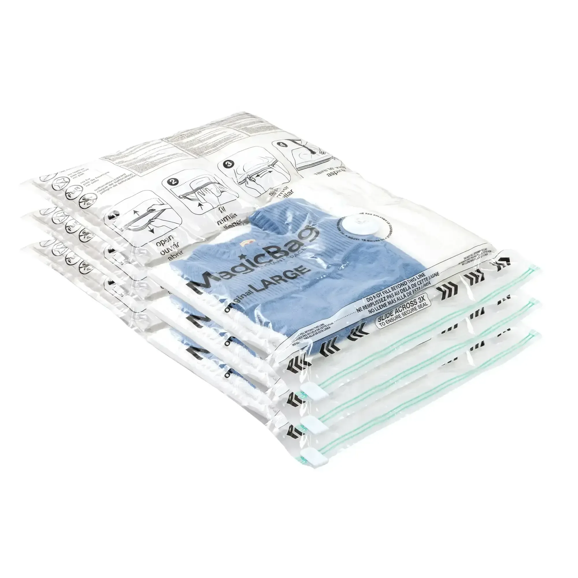 MagicBag Vacuum Storage Bag Combo Pack - Image 7