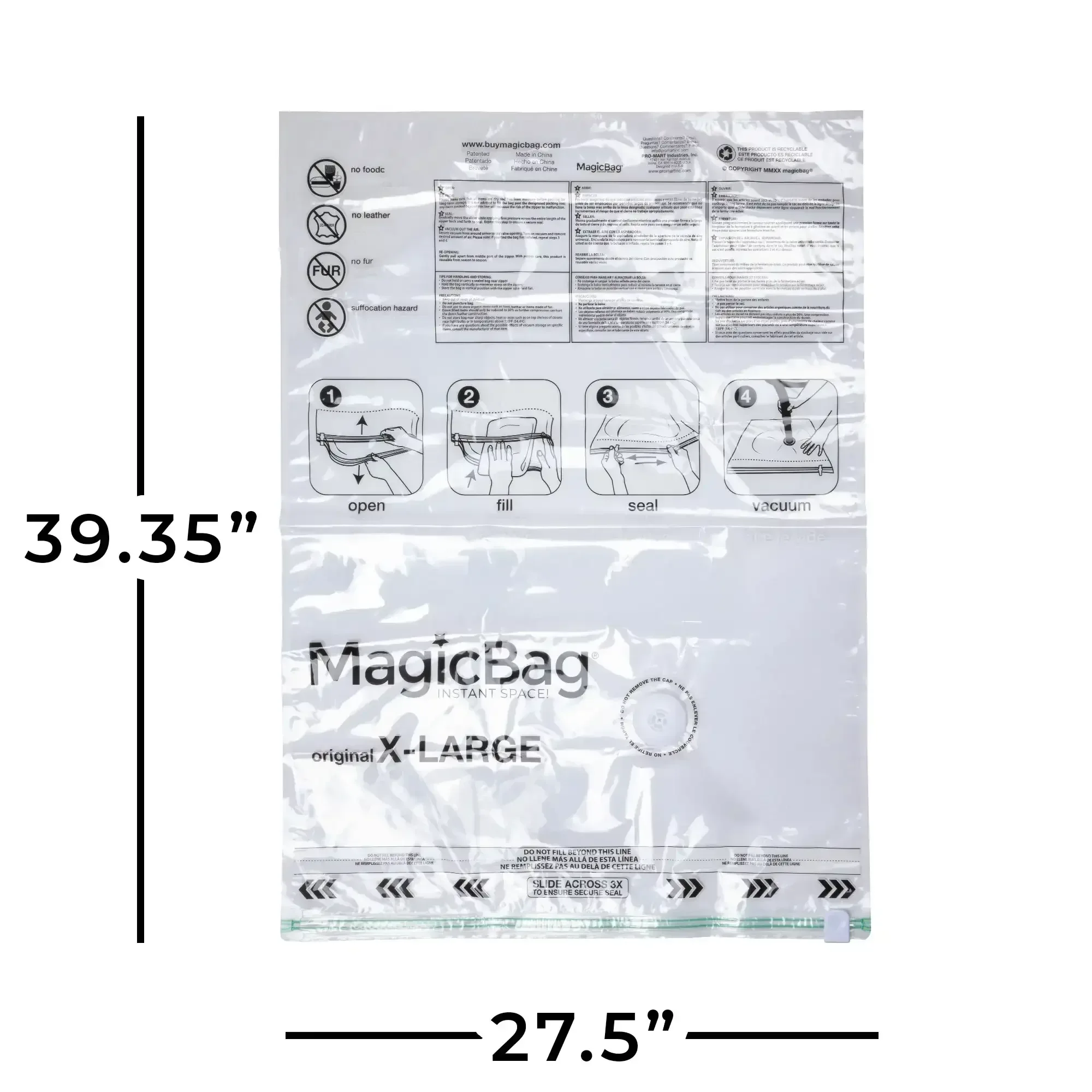 MagicBag Vacuum Storage Bag Combo Pack - Image 9