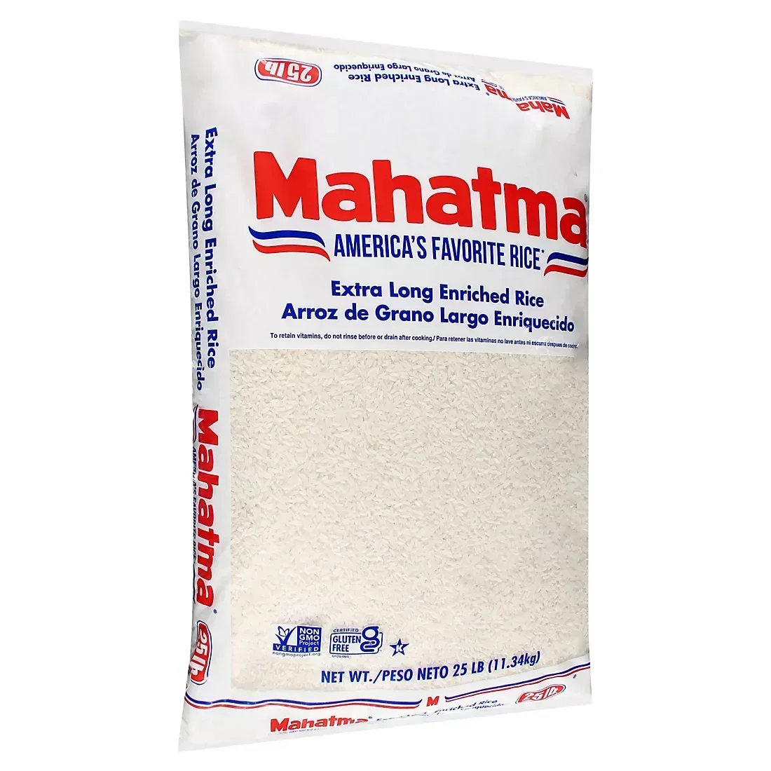 Mahatma Extra Long Grain Enriched Rice, 25 lbs. - Image 2