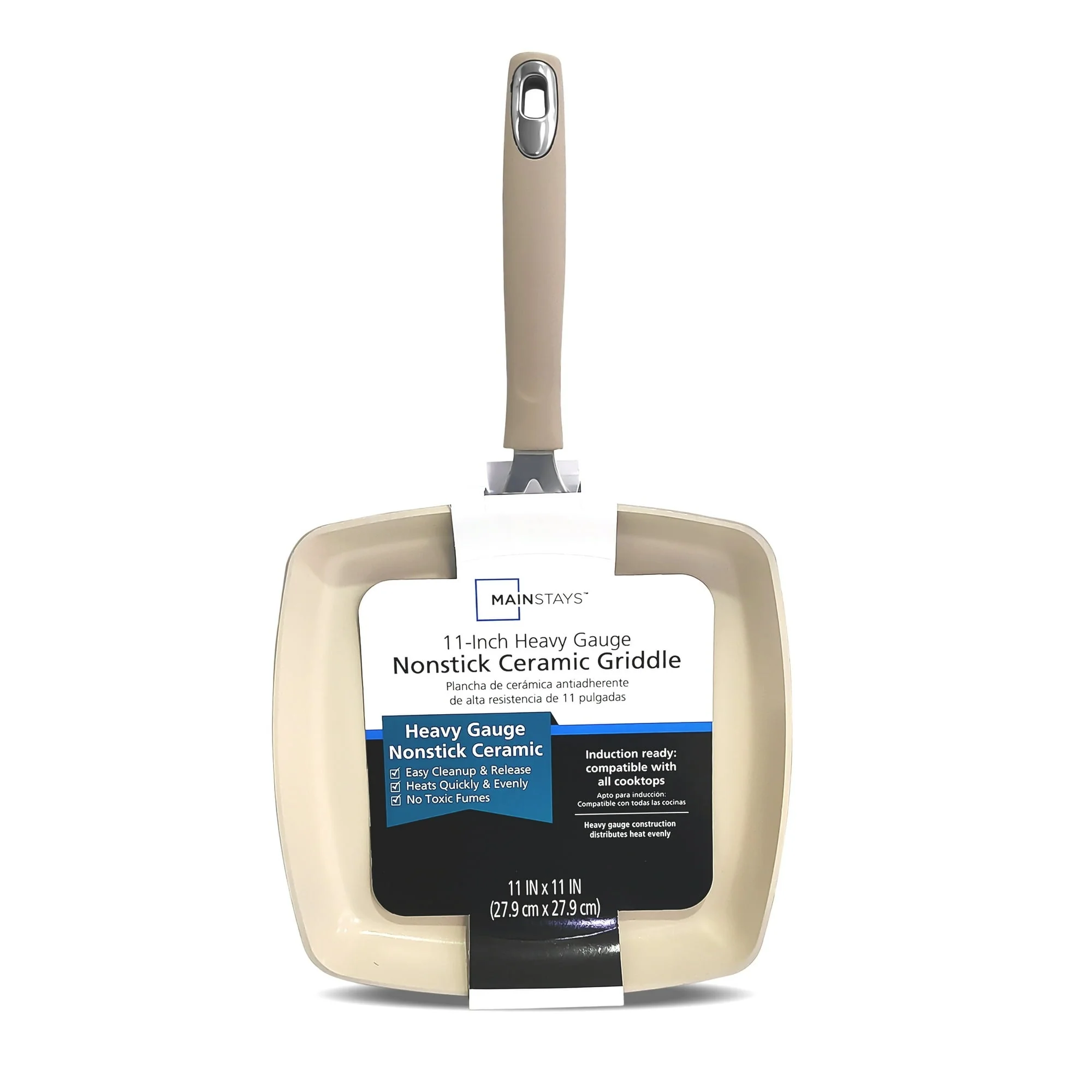 Mainstays 11inch Square Griddle Heavy Gauge Ceramic - Image 4