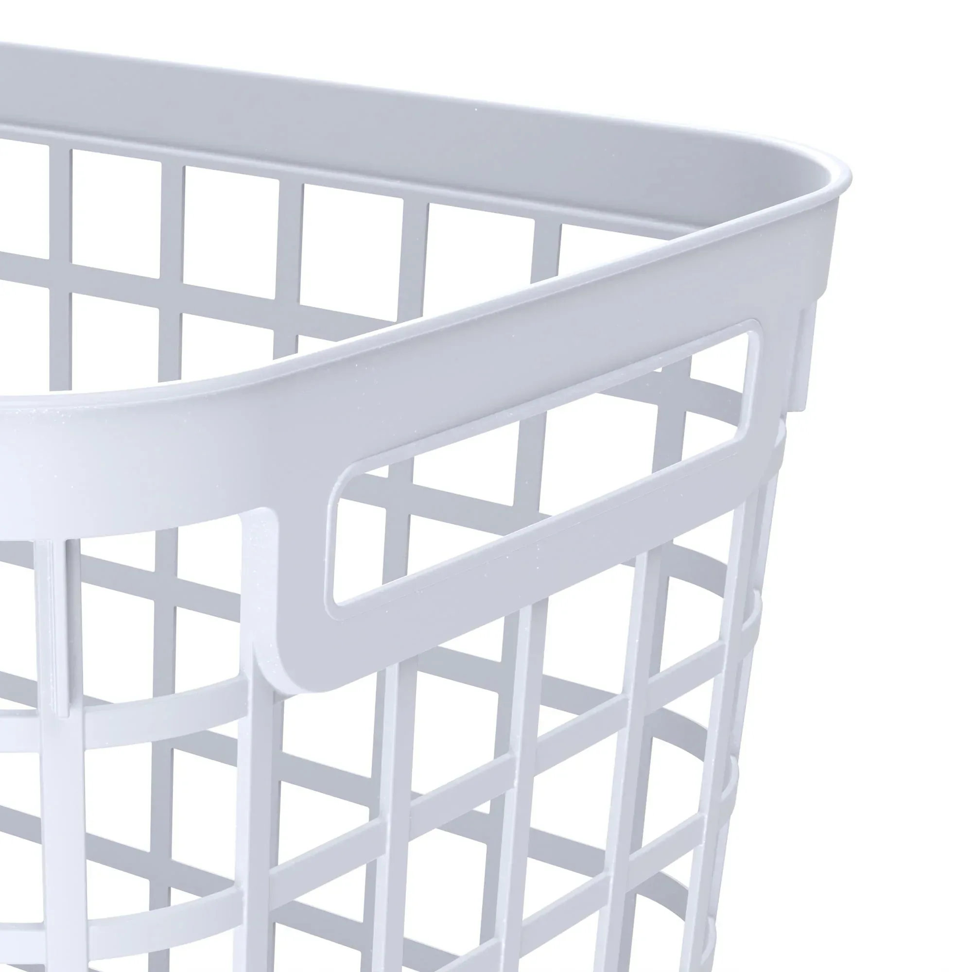 Mainstays 2.6 Bushel Rolling Laundry Hamper, Adult - Image 7