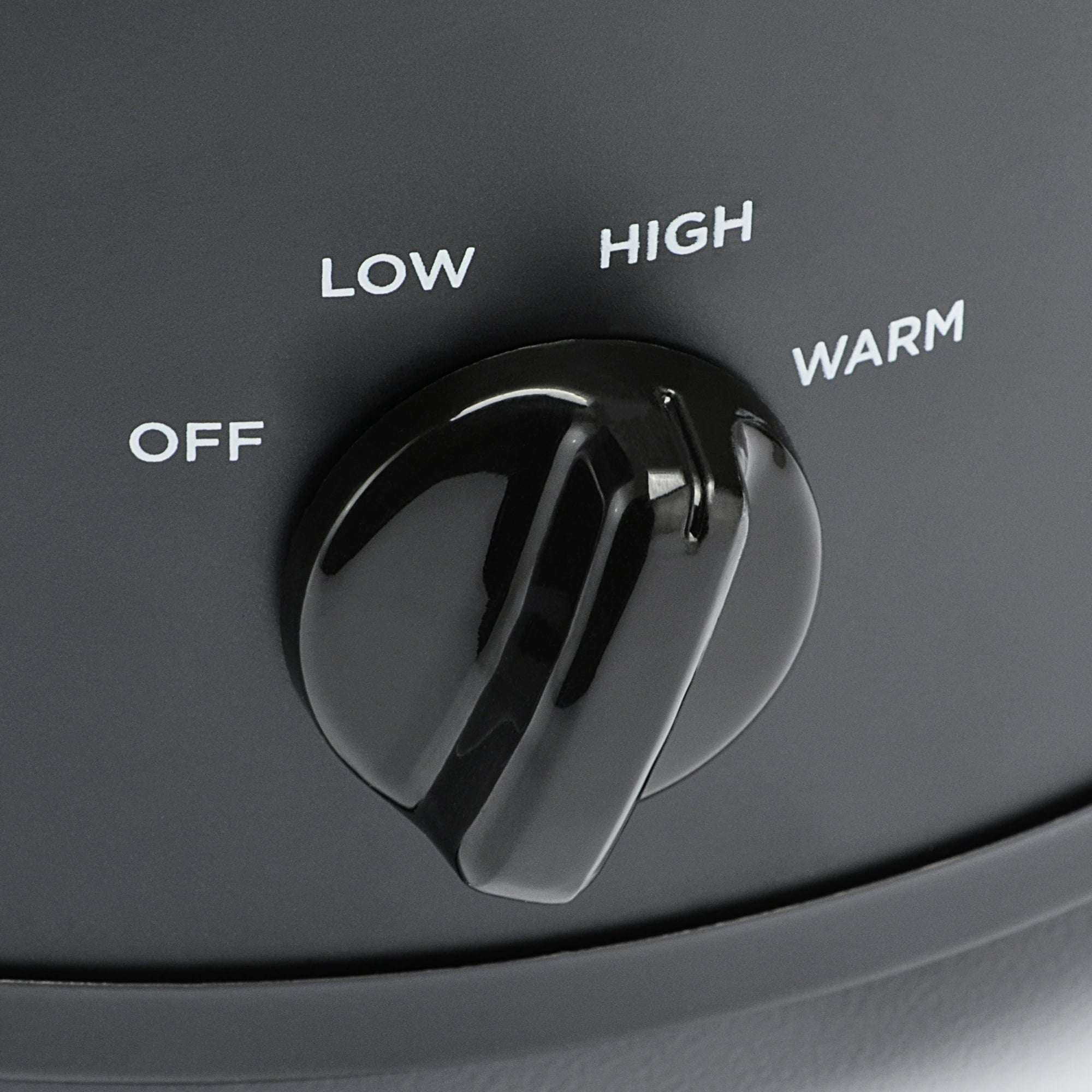 Mainstays 2 Quart Manual Slow Cooker, Durable Matte Black Finish - Image 4