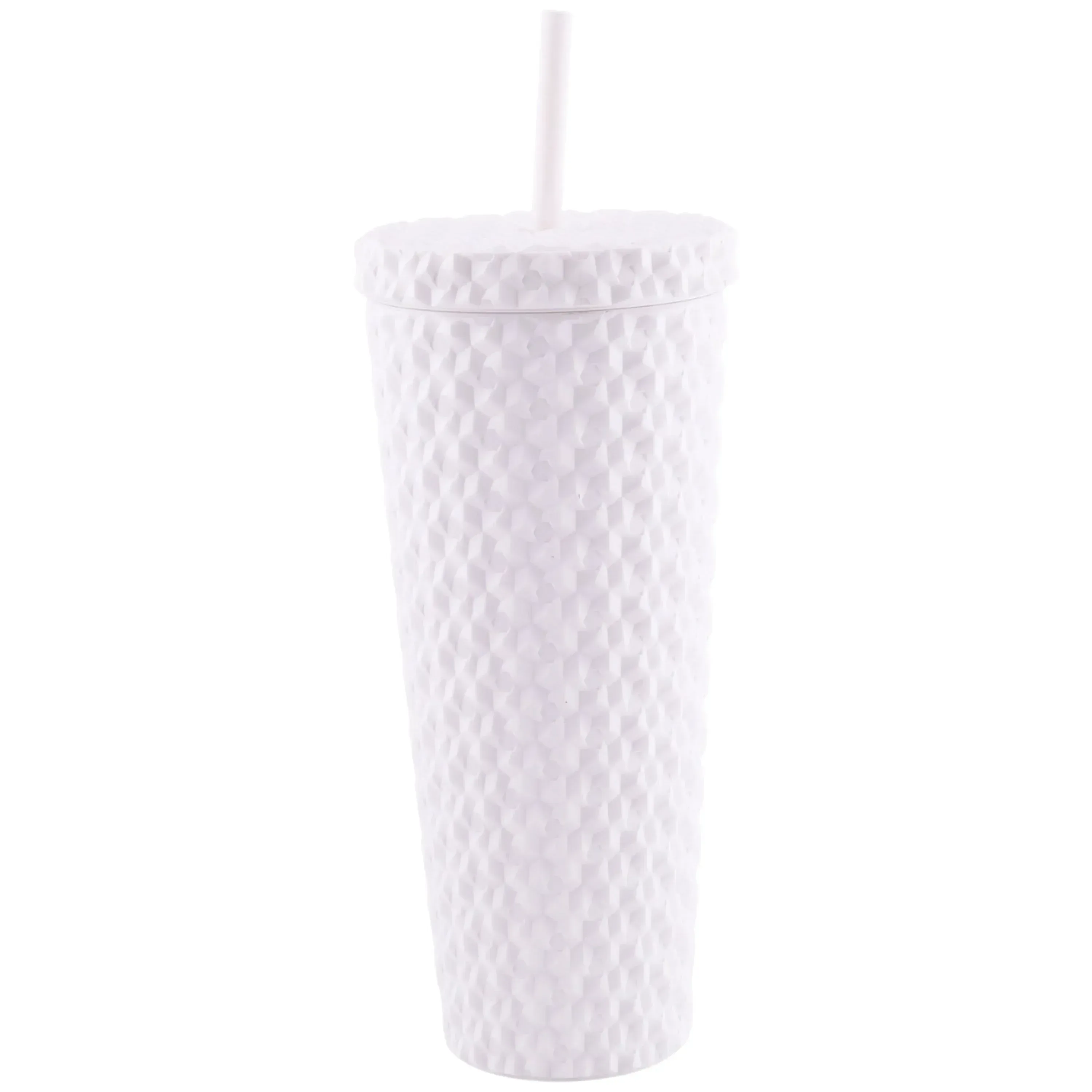 Mainstays 26 oz Rose Gold Plastic Tumbler, 4 Pack - Image 7