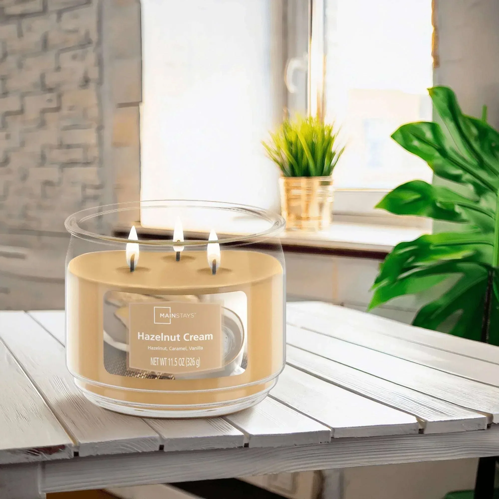 Mainstays 3-Wick Scented Glass Jar Candle, 11.5oz. - Image 12