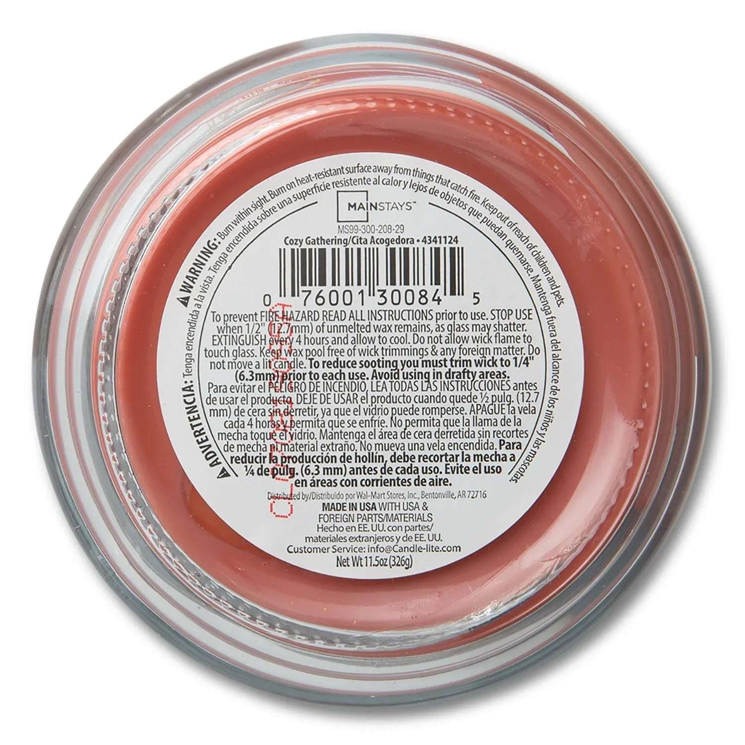 Mainstays 3-Wick Scented Glass Jar Candle, 11.5oz. - Image 18