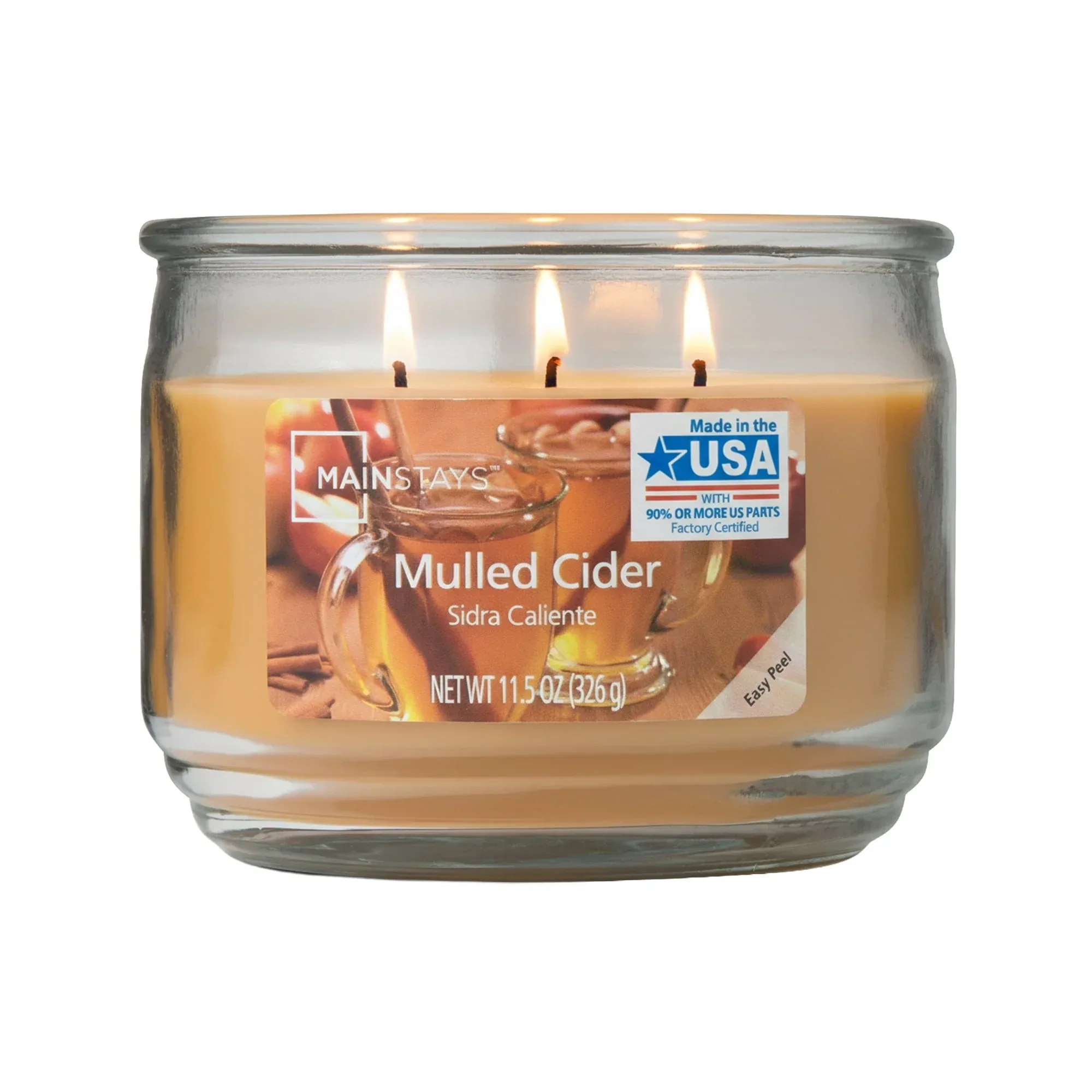 Mainstays 3-Wick Scented Glass Jar Candle, 11.5oz. - Image 22