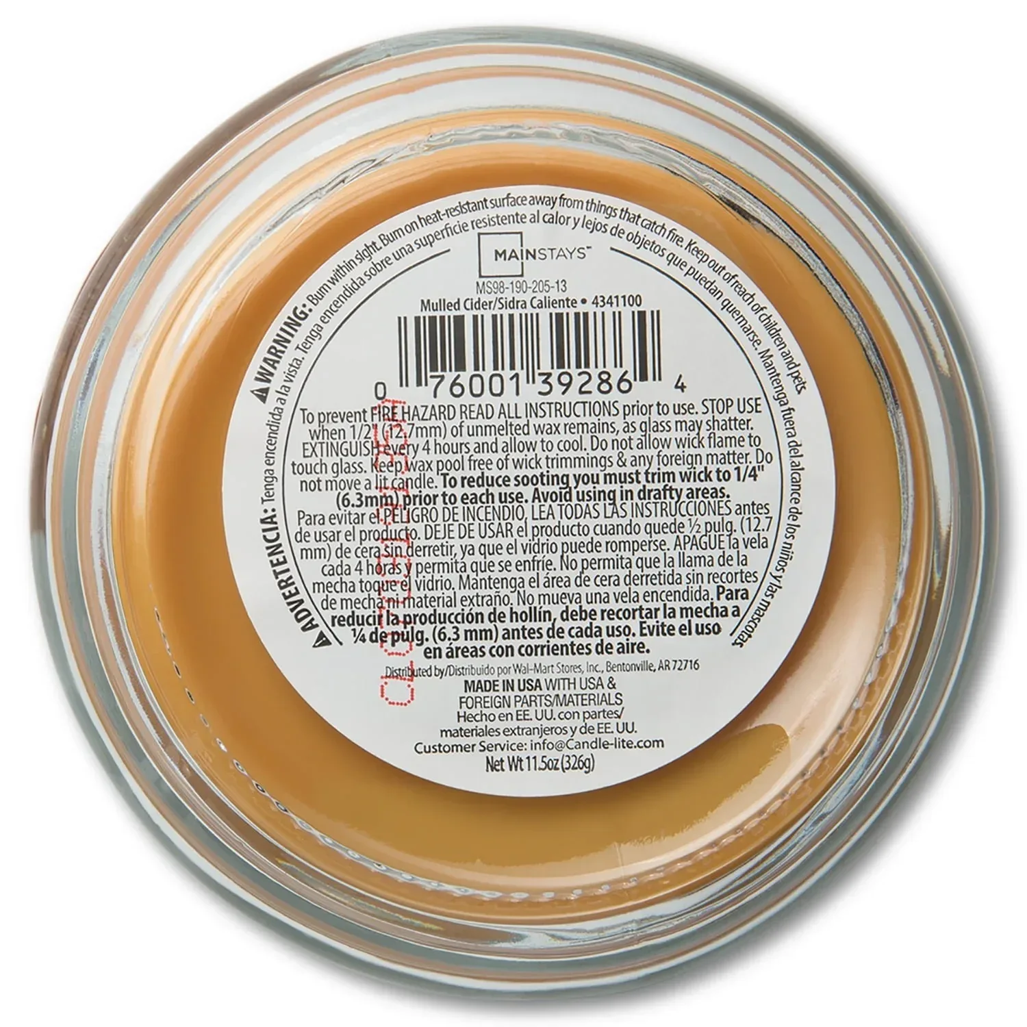 Mainstays 3-Wick Scented Glass Jar Candle, 11.5oz. - Image 25