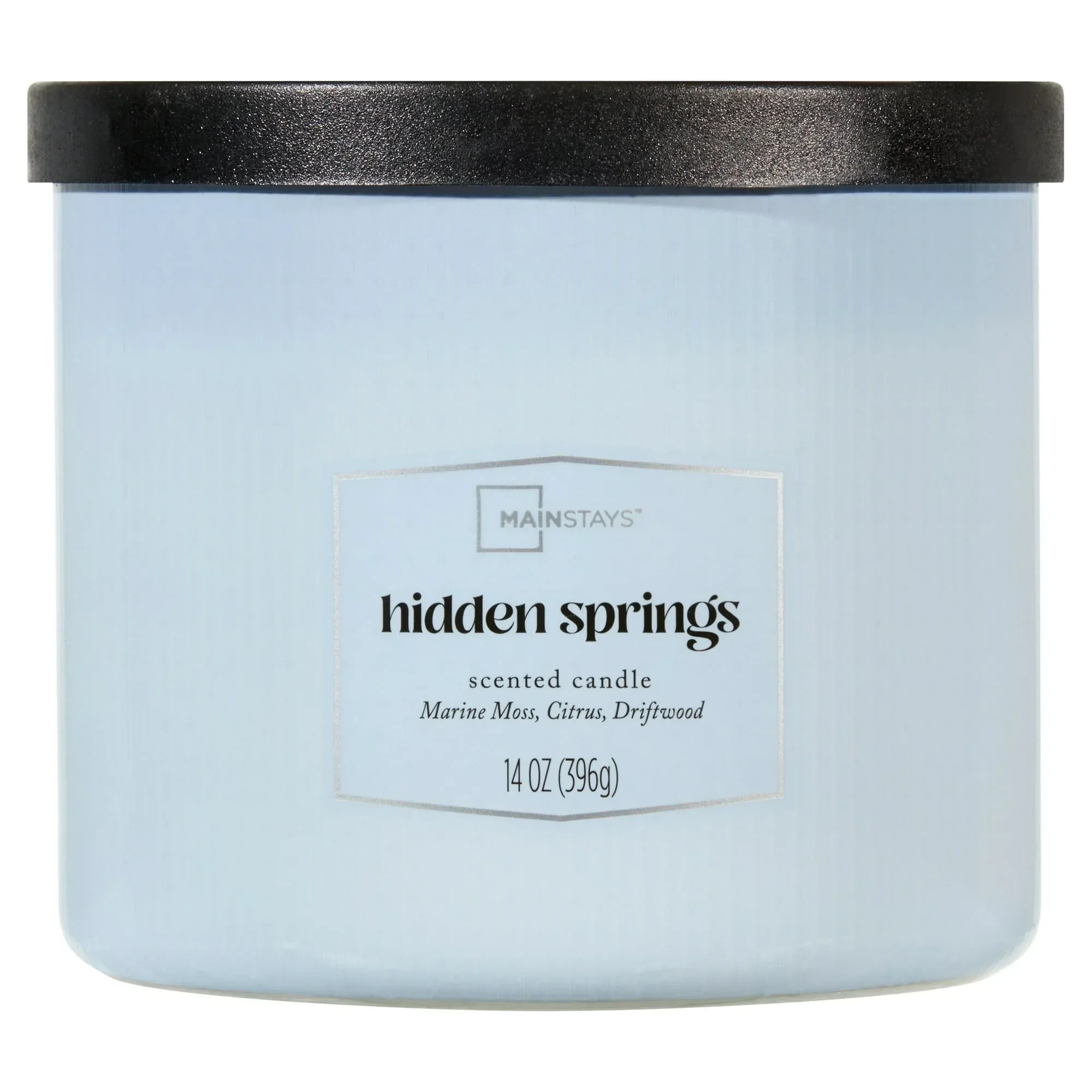 Mainstays 3 Wick Textured Wrapped Hidden Springs Candle, 14 Ounce - Image 8