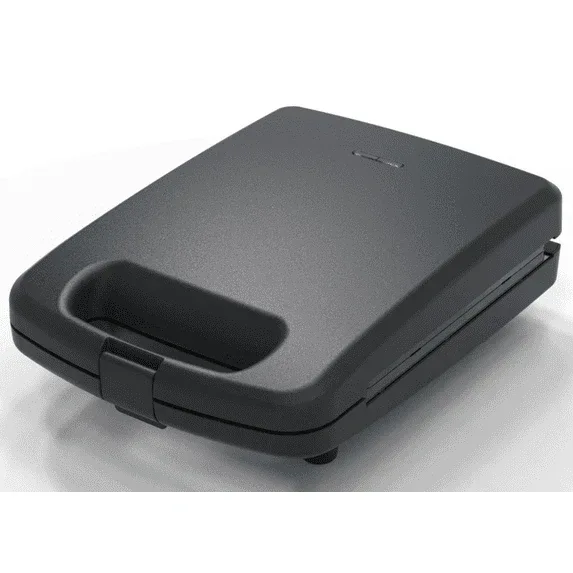 Mainstays 4 Slice Waffle Maker, Removable Plates, Black Matte, Model MS8400778514-1 - Image 2