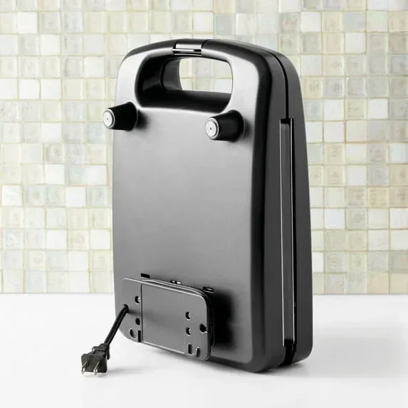 Mainstays 4 Slice Waffle Maker, Removable Plates, Black Matte, Model MS8400778514-1 - Image 5