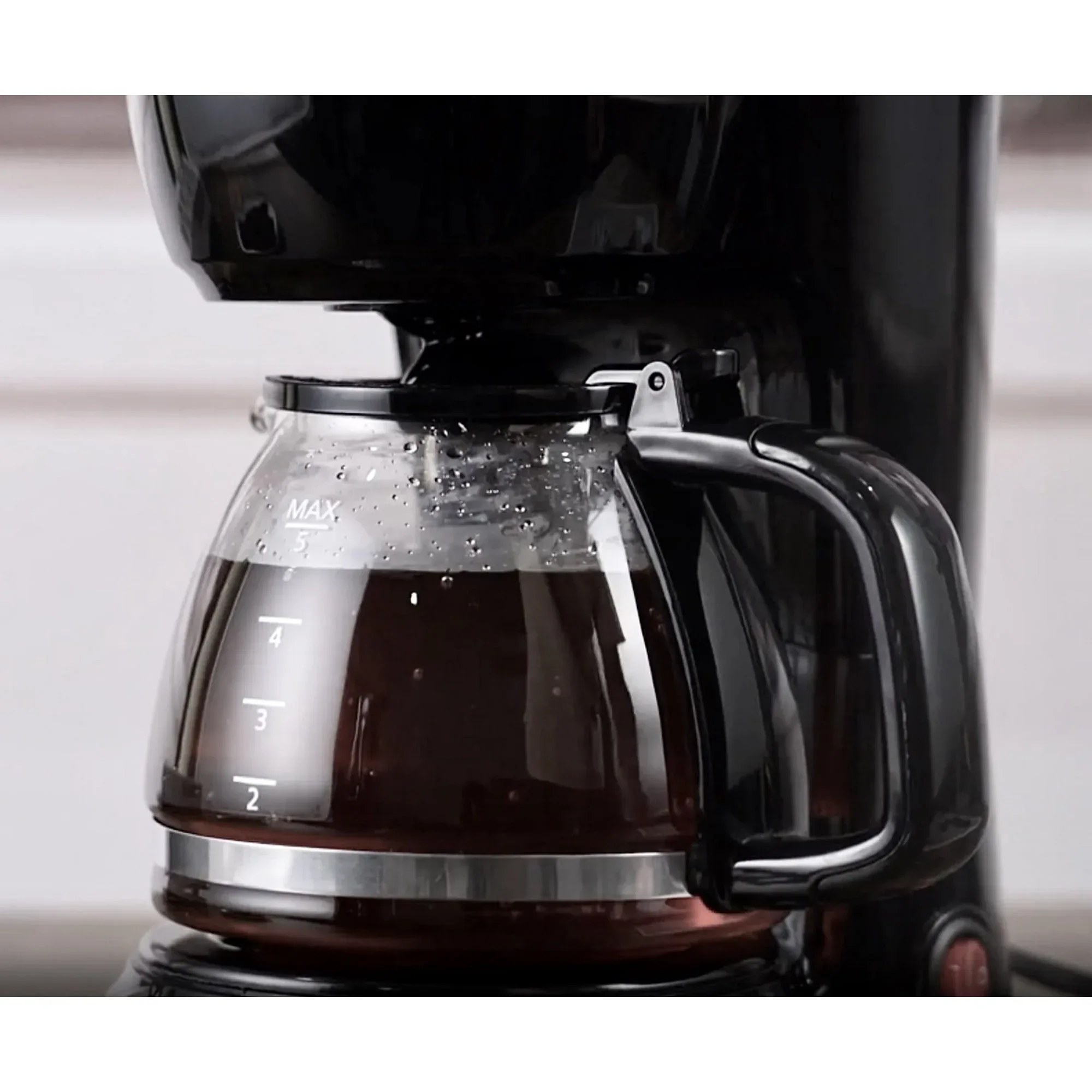 Mainstays 5-Cup Drip Coffee Maker Black, New - Image 3