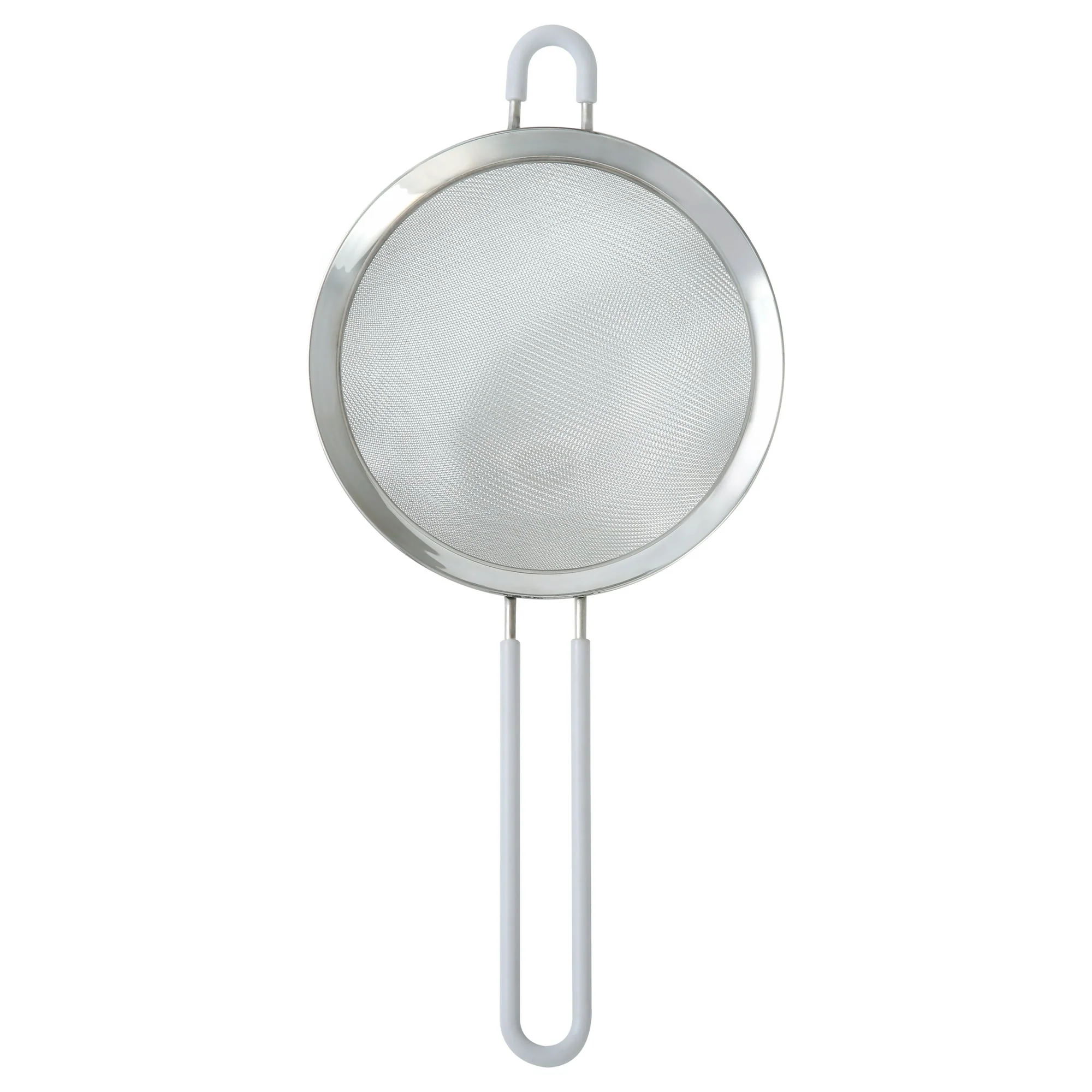 Mainstays 6" Premium Stainless Steel Fine Mesh Strainer, Silver - Image 5