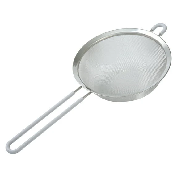 Mainstays 8" Stainless Steel Fine Mesh Strainer, Silver
