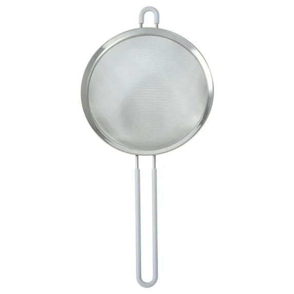 Mainstays 8" Stainless Steel Fine Mesh Strainer, Silver - Image 2