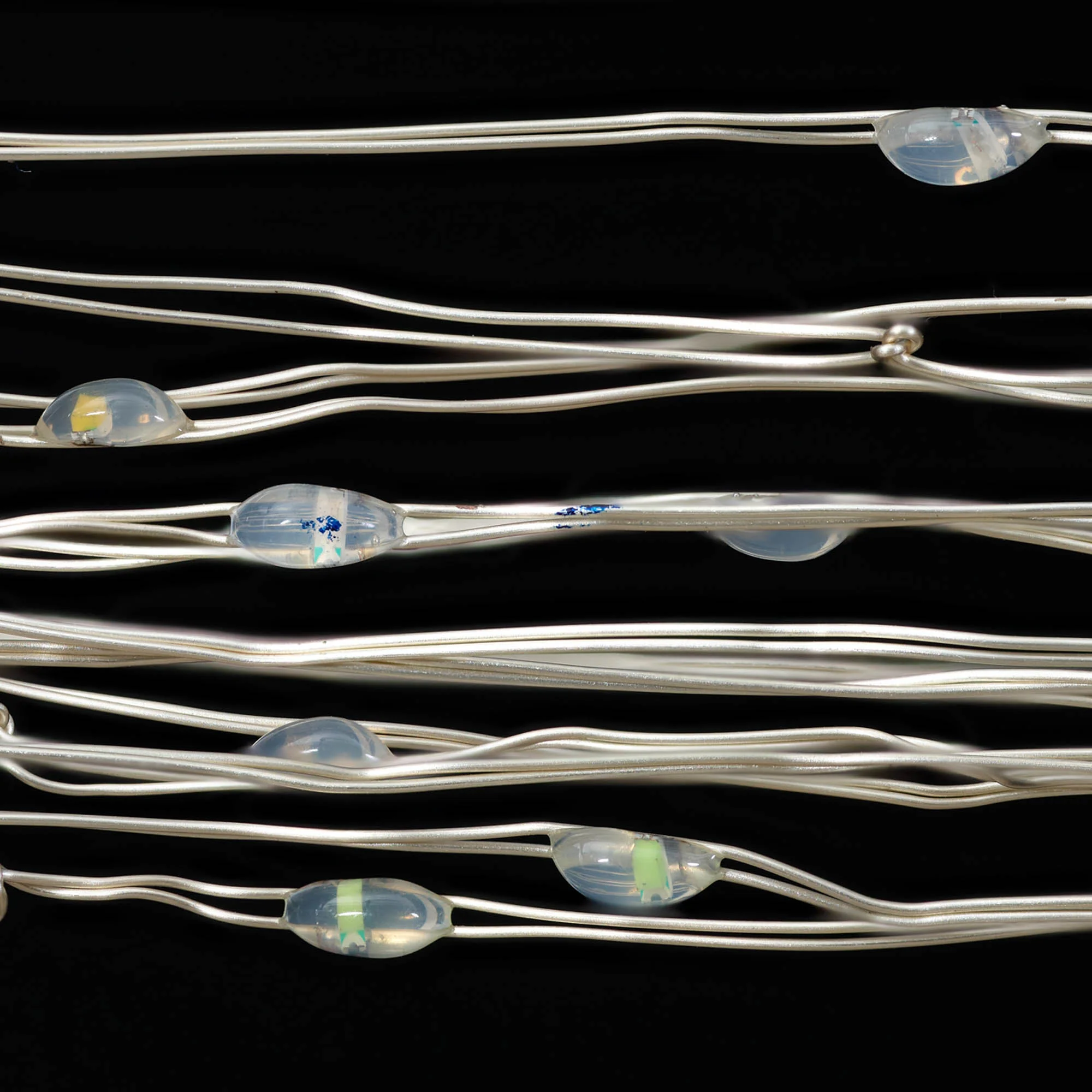 Mainstays Battery-Operated Indoor 50-Count LED Multi-Color Wire Lights, with 8 Lighting Modes - Image 3