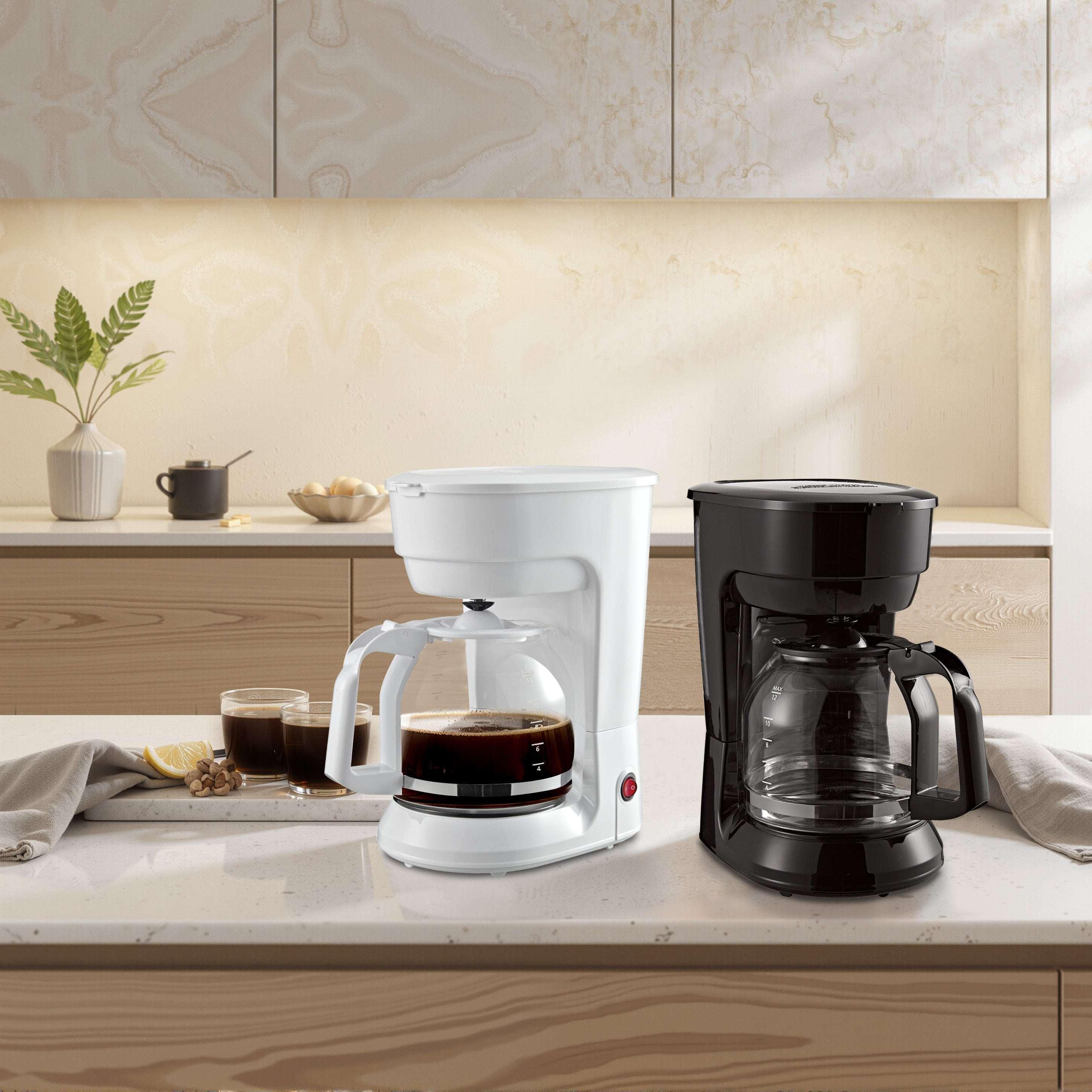 Mainstays Black 12-Cup Drip Coffee Maker - Image 4