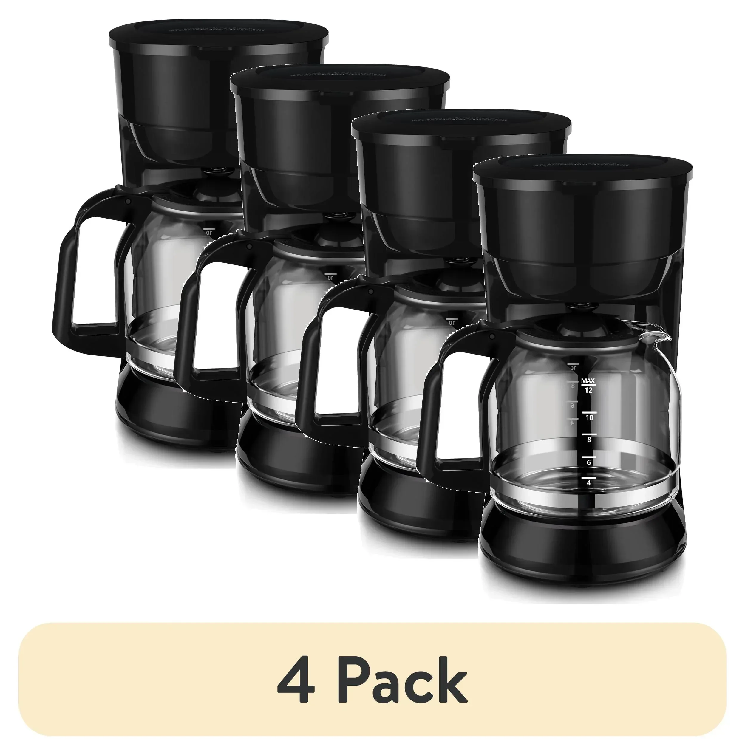 Mainstays Black 12-Cup Drip Coffee Maker - Image 7