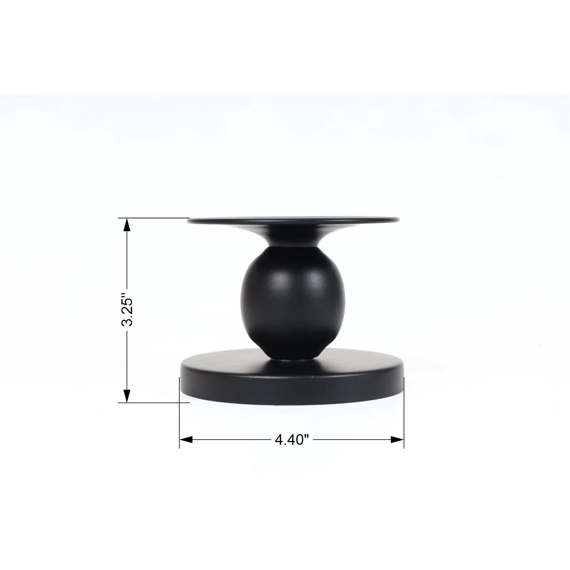 Mainstays Flippable Candle Holder, Black - Image 12