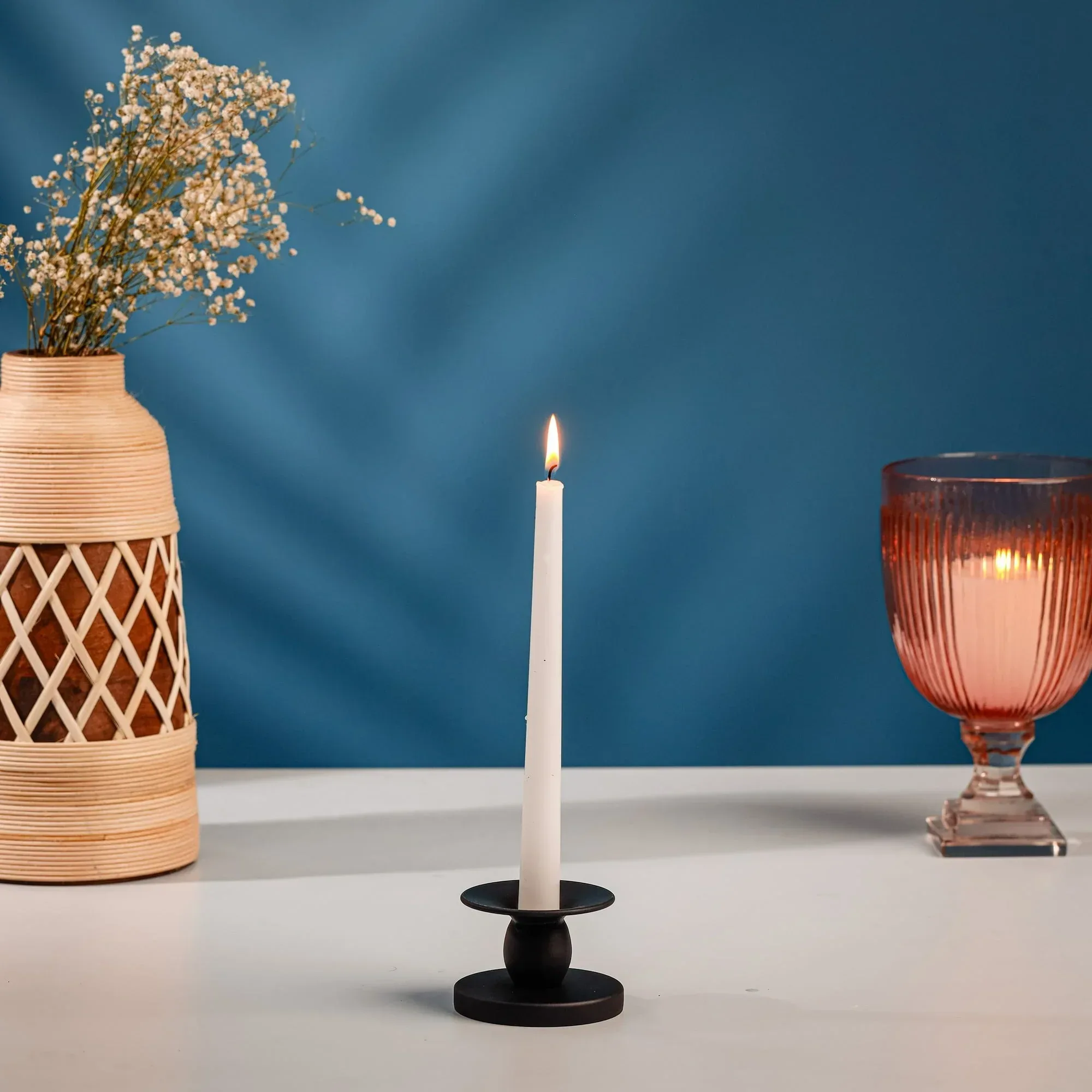 Mainstays Flippable Candle Holder, Black - Image 6