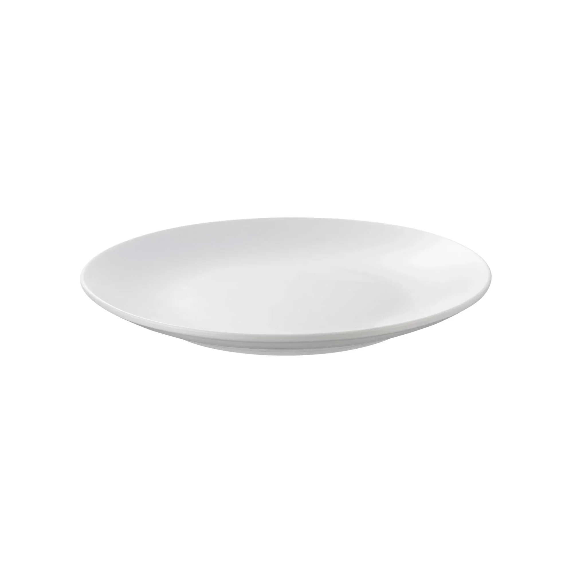 Mainstays Glazed White Stoneware Dinnerware Set, 12-Pieces - Image 6