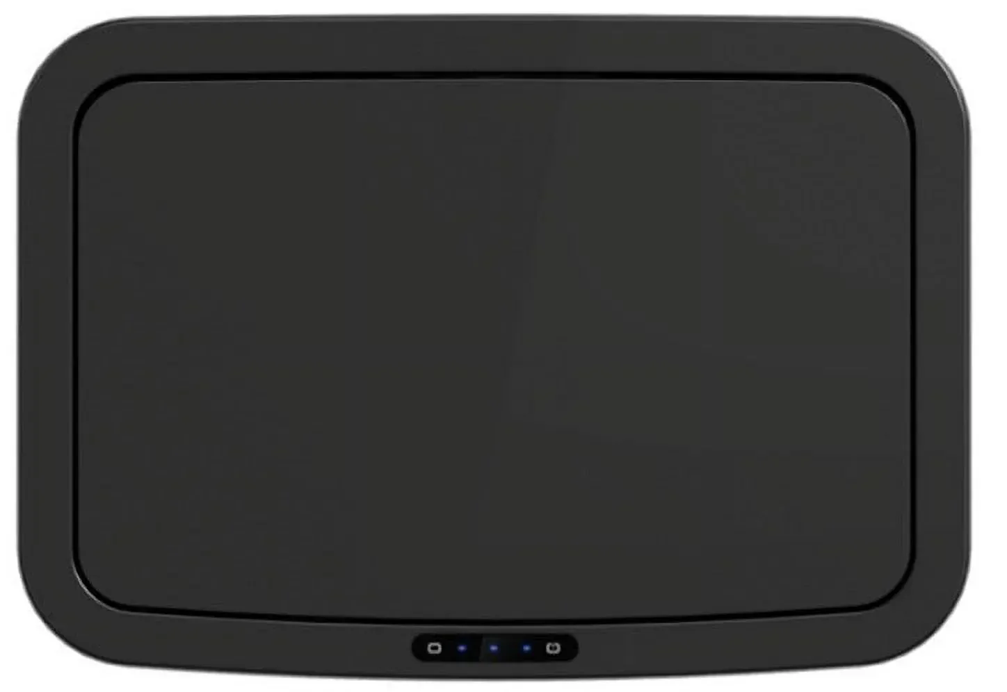 Mainstays Kitchen Automatic Trash Can, 13.2 Gallon Plastic Motion Sensor Garbage Bin, Black - Image 2